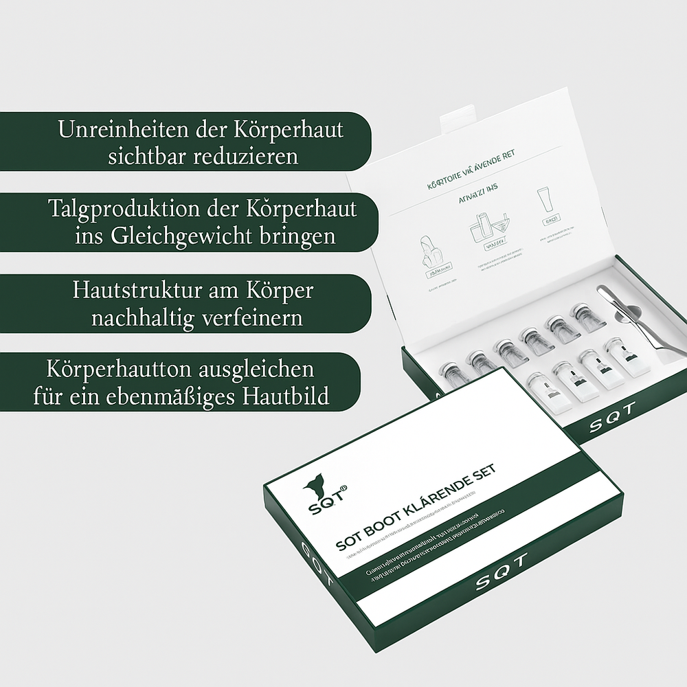 Set -  1 SQT Body Clarifying Set und 1 Restore Gel 150 ml