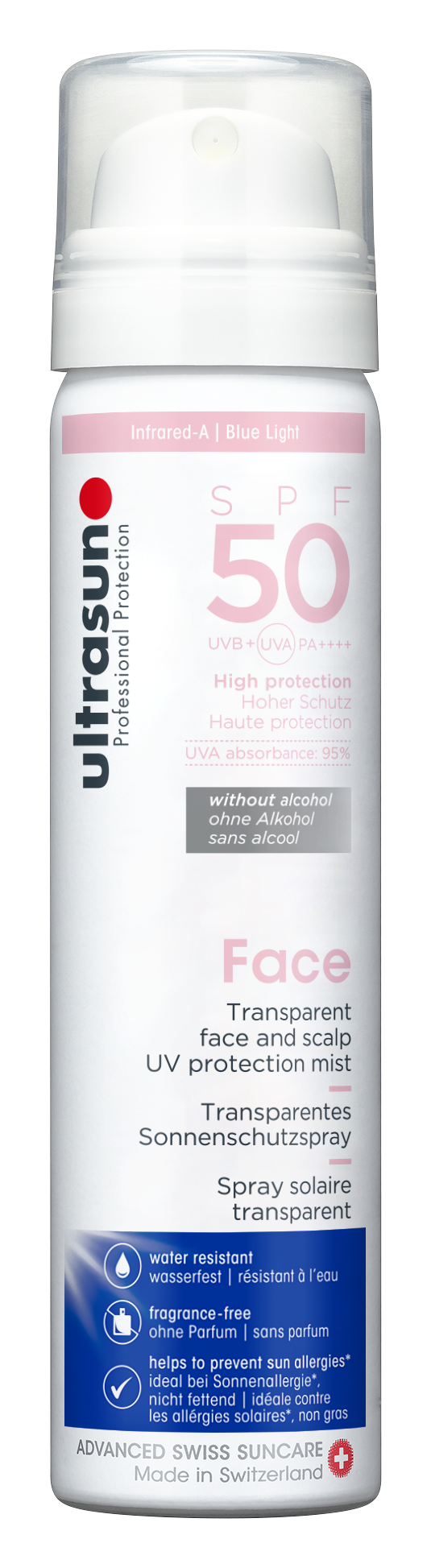 Face &amp; Scalp UV Protection Mist SPF 50